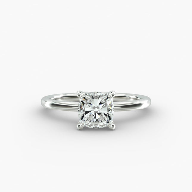 ANILLO DE COMPROMISO diamante cushion 1 ct