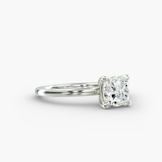 ANILLO DE COMPROMISO diamante cushion 1 ct