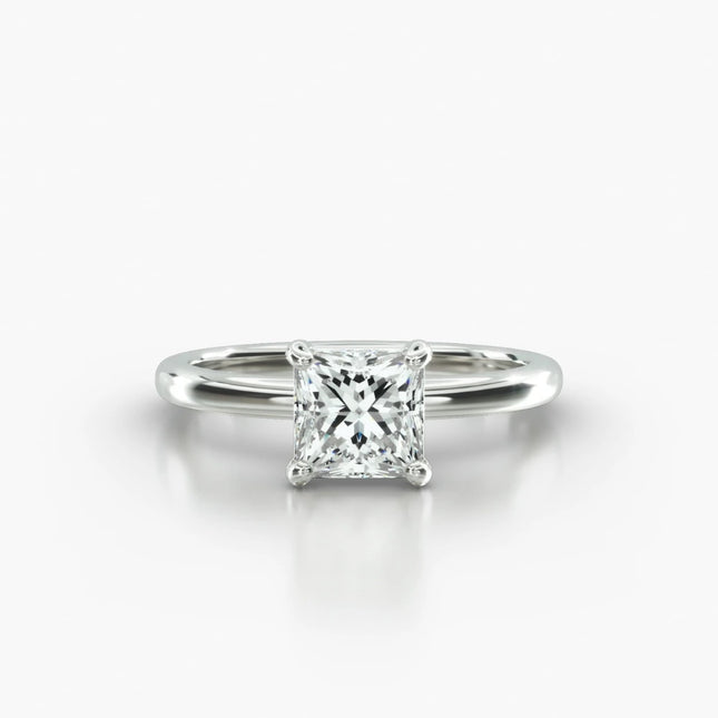 ANILLO DE COMPROMISO Diamante princesa 1 ct