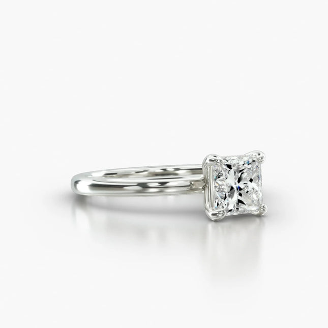 ANILLO DE COMPROMISO Diamante princesa 1 ct