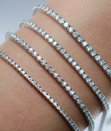 <h2><strong>PULSERA TENNIS DE DIAMANTES</strong></h2>