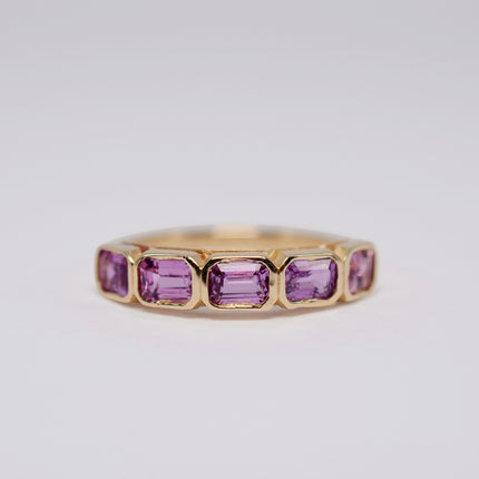 IVANNA - CHURUMBELA DE ZAFIROS O DIAMANTES ORO 14K
