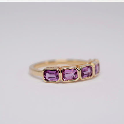 IVANNA - CHURUMBELA DE ZAFIROS O DIAMANTES ORO 14K