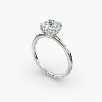 ANILLO DE COMPROMISO diamante cushion 1 ct