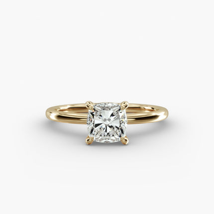 ANILLO DE COMPROMISO diamante cushion 1 ct