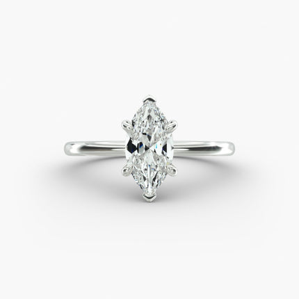 ANILLO DE COMPROMISO diamante marquise 1 ct