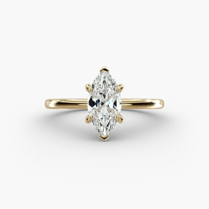 ANILLO DE COMPROMISO diamante marquise 1 ct