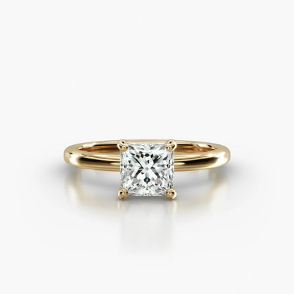 ANILLO DE COMPROMISO Diamante princesa 1 ct